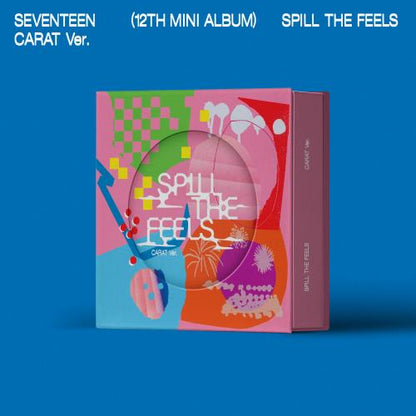 SEVENTEEN - 12th Mini Album [SPILL THE FEELS] CARAT VER. + POB