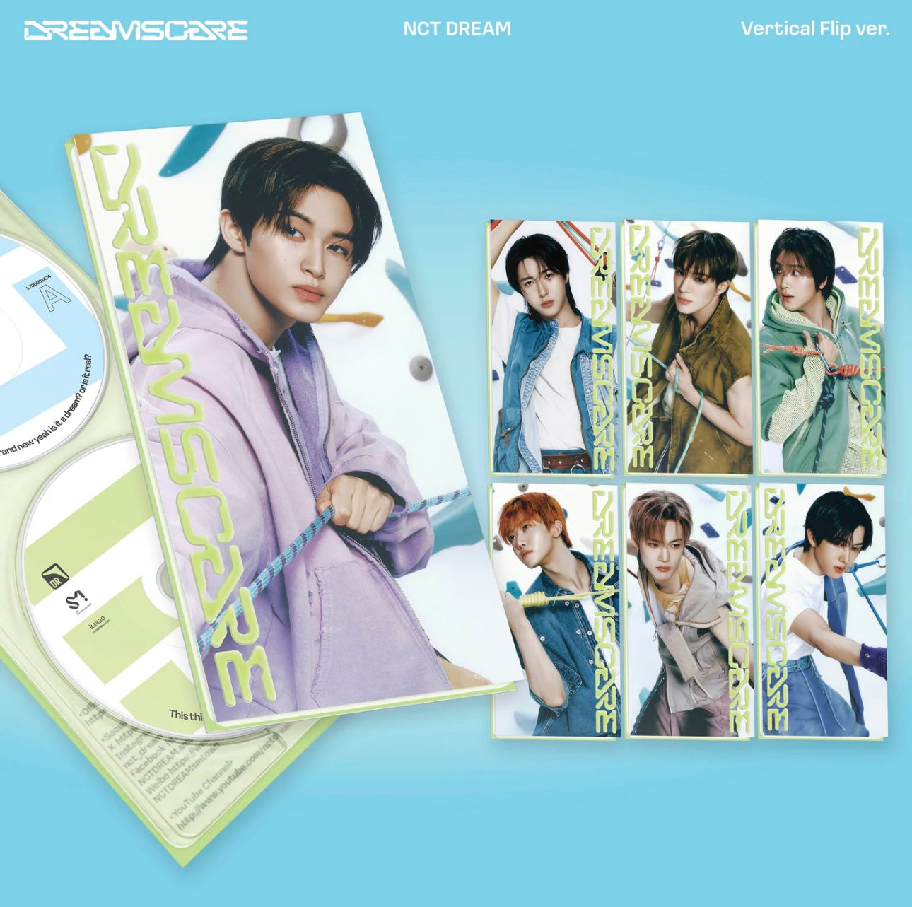 NCT DREAM - 4th Full Album [DREAMSCAPE] - VERTICAL FLIP VERSION