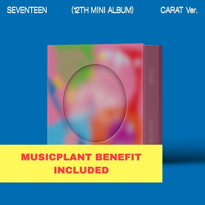 SEVENTEEN - 12th Mini Album [SPILL THE FEELS] CARAT VER. + POB