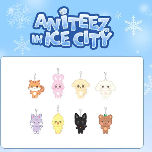 ATEEZ - OFFICIAL MERCHANDISE [ANITEEZ IN ICE CITY] - PLUSH KEYRING