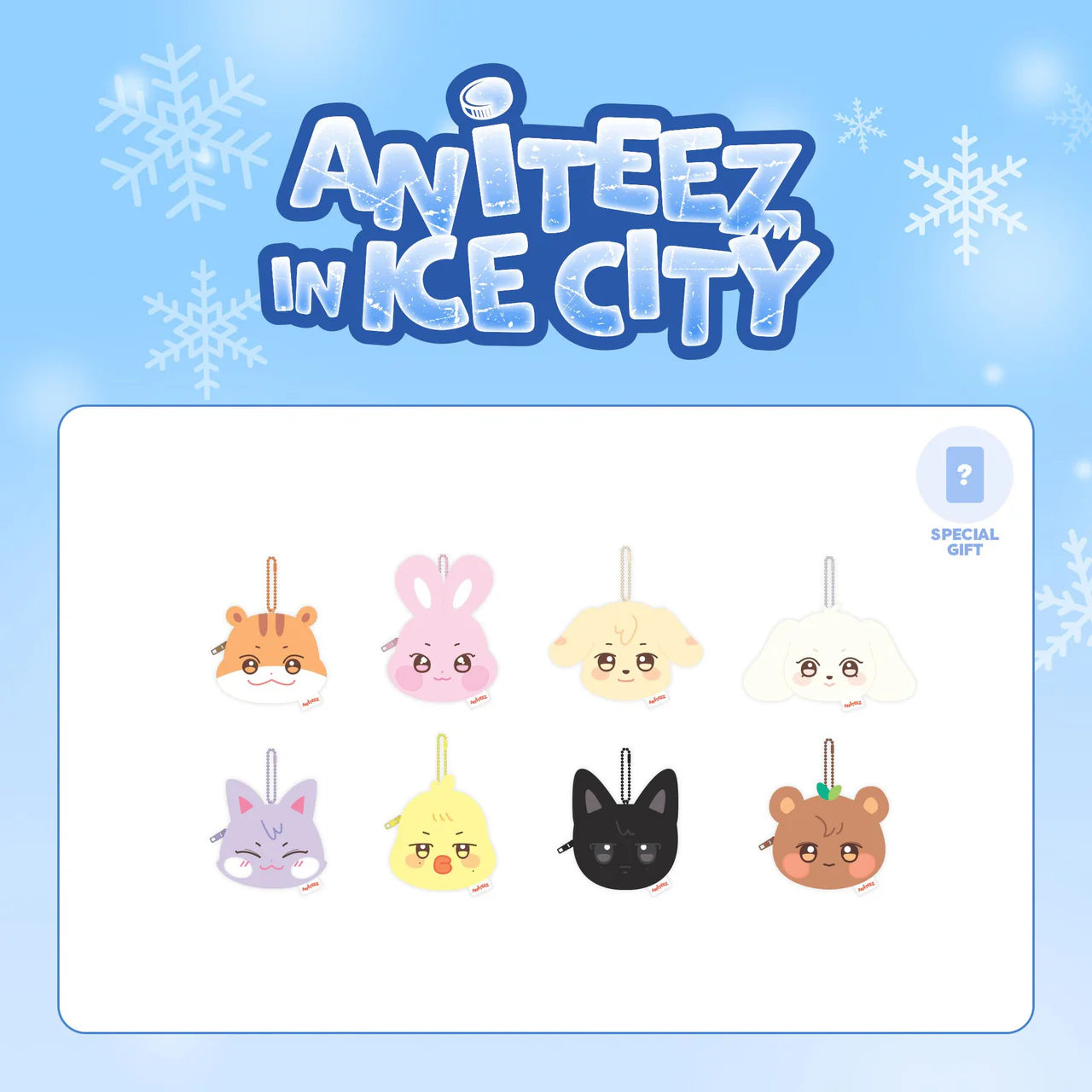 [ATEEZ] OFFICIAL MERCHANDISE [ANITEEZ IN ICE CITY] - MINI POUCH