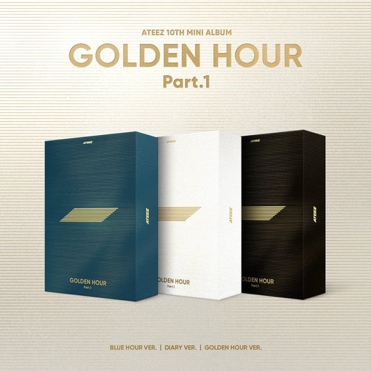 [ATEEZ] - 10th Mini Album [GOLDEN HOUR PART. 1] + POB