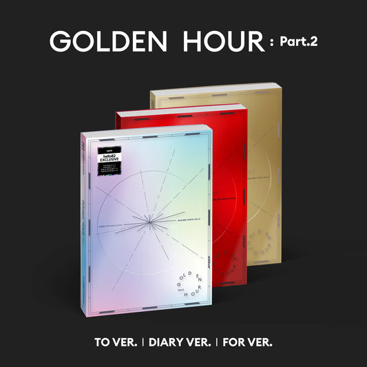 ATEEZ - 11th Mini Album [GOLDEN HOUR: PART. 2] + POB