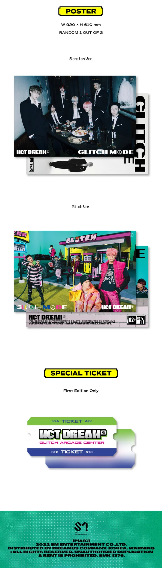 NCT DREAM - 2nd Album [GLITCH MODE] - PHOTOBOOK VERSION