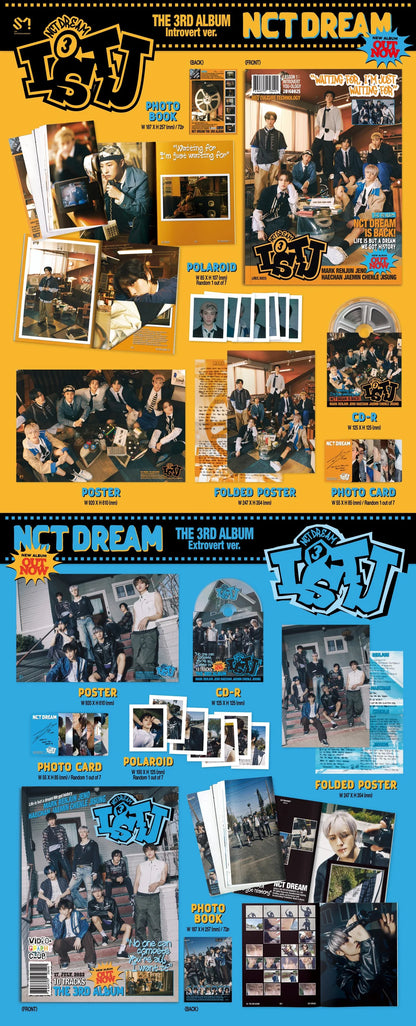 NCT DREAM - 3rd Album [ISTJ] - PHOTOBOOK VERSION