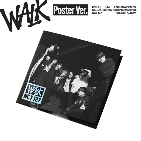 NCT 127 - 6th Full Album [WALK] - POSTER VERSION